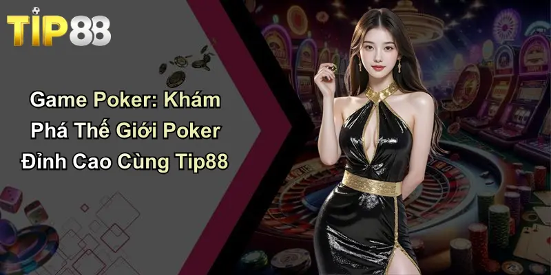 Game Poker: Khám Phá Thế Giới Poker Đỉnh Cao Cùng Tip88